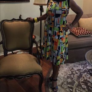 Princess dress with bateau and back button closure